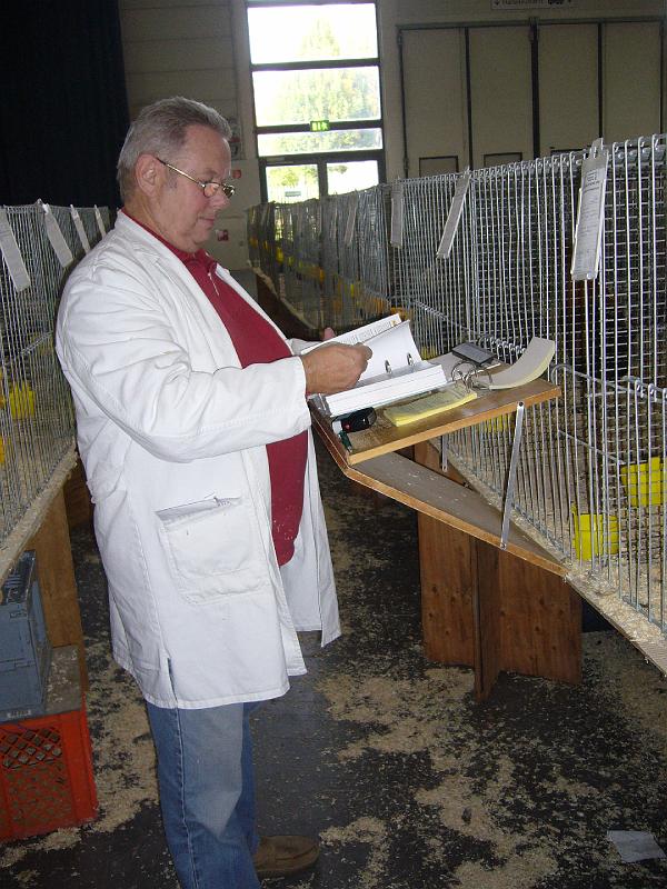 Muenster 2008 005.jpg - Die Preisrichter geben sich mühe um die Tiere richtig zu benoten